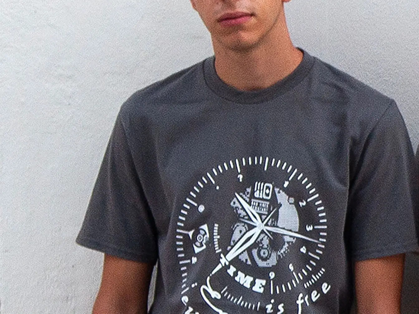 camiseta reloj